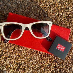 Ray - Ban Wayfair - White Frame Special Series #5